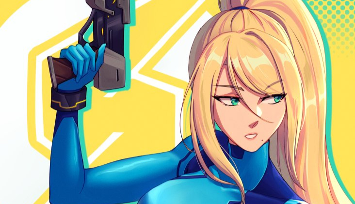 Samus Aran 'The Hunter' Mugshot